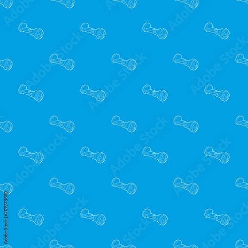 Small segway pattern vector seamless blue repeat for any use