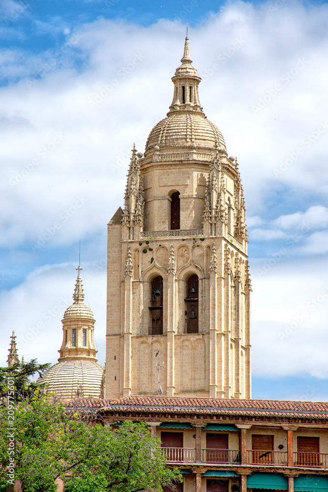 Obraz premium Torre Catedral de Segovia