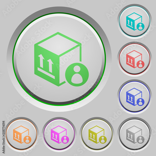 Package recipient push buttons