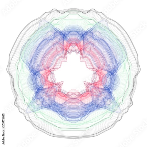 abstract vector object