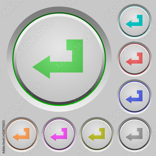 Free Download Return key push buttons - GFXLoad