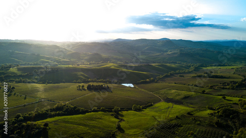 Montepulciano tuscany landscape