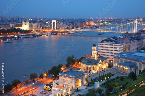 Cityscape image of Budapest, capital city of Hungary, Europe