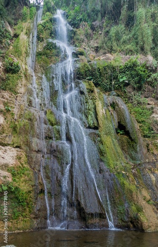 Waterfall near Yojoa lake  Honduras