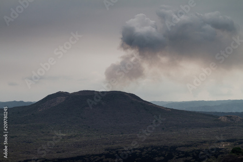 Active Masaya volcano, Nicaragua