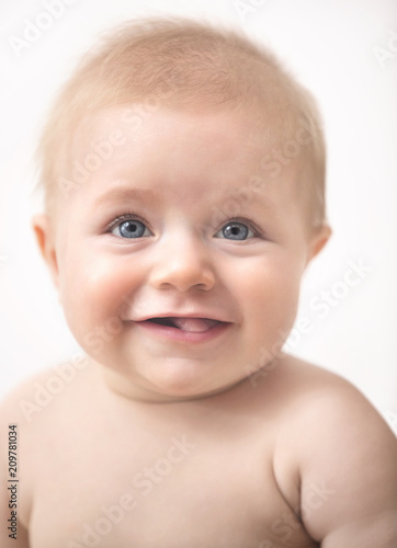 Adorable Blond Baby