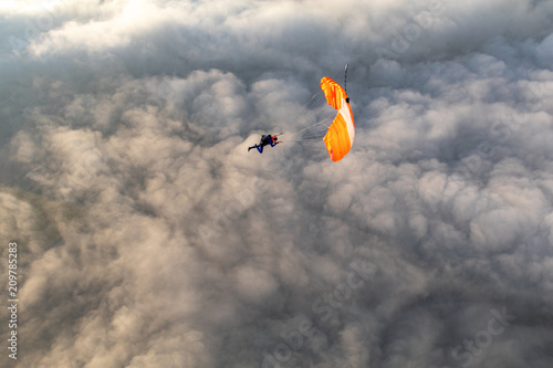 skydiving