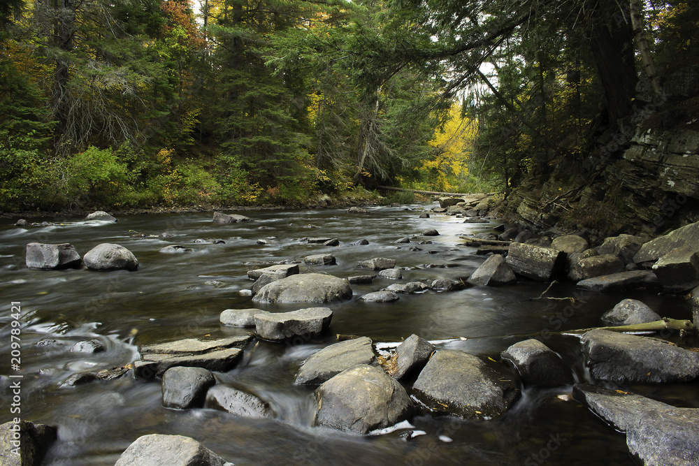 River flows in Autmn