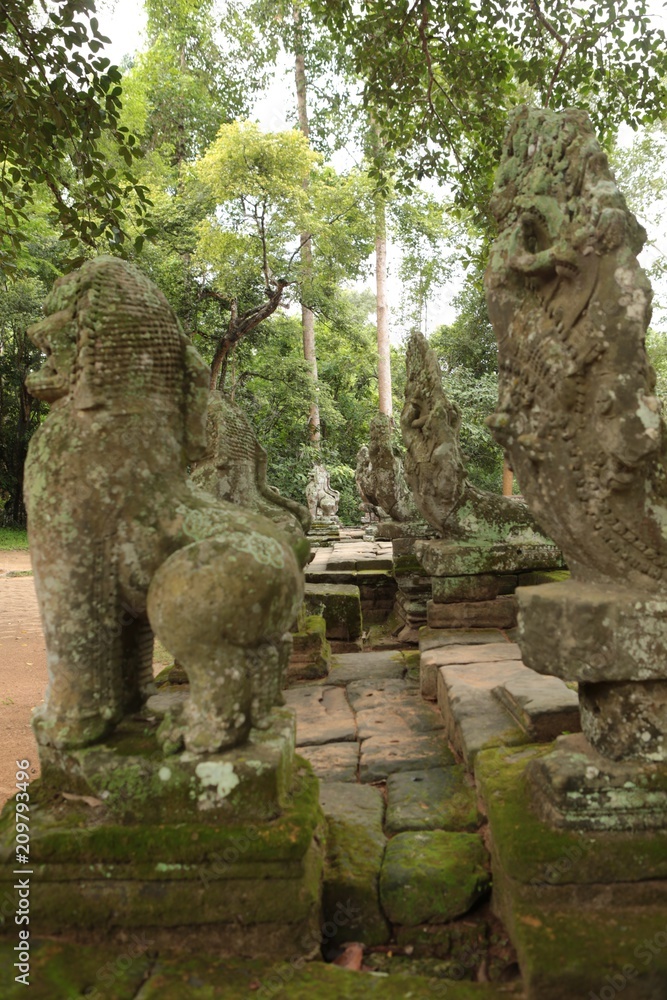 Temple Khmer d'Angkor