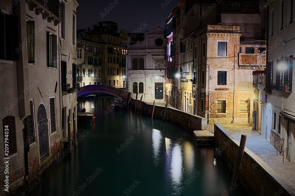 A wonderful view of Venice Night's
