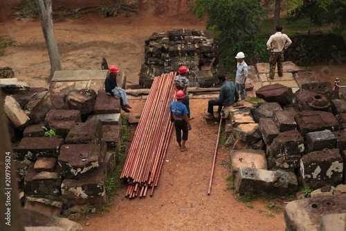 chantier archéologique