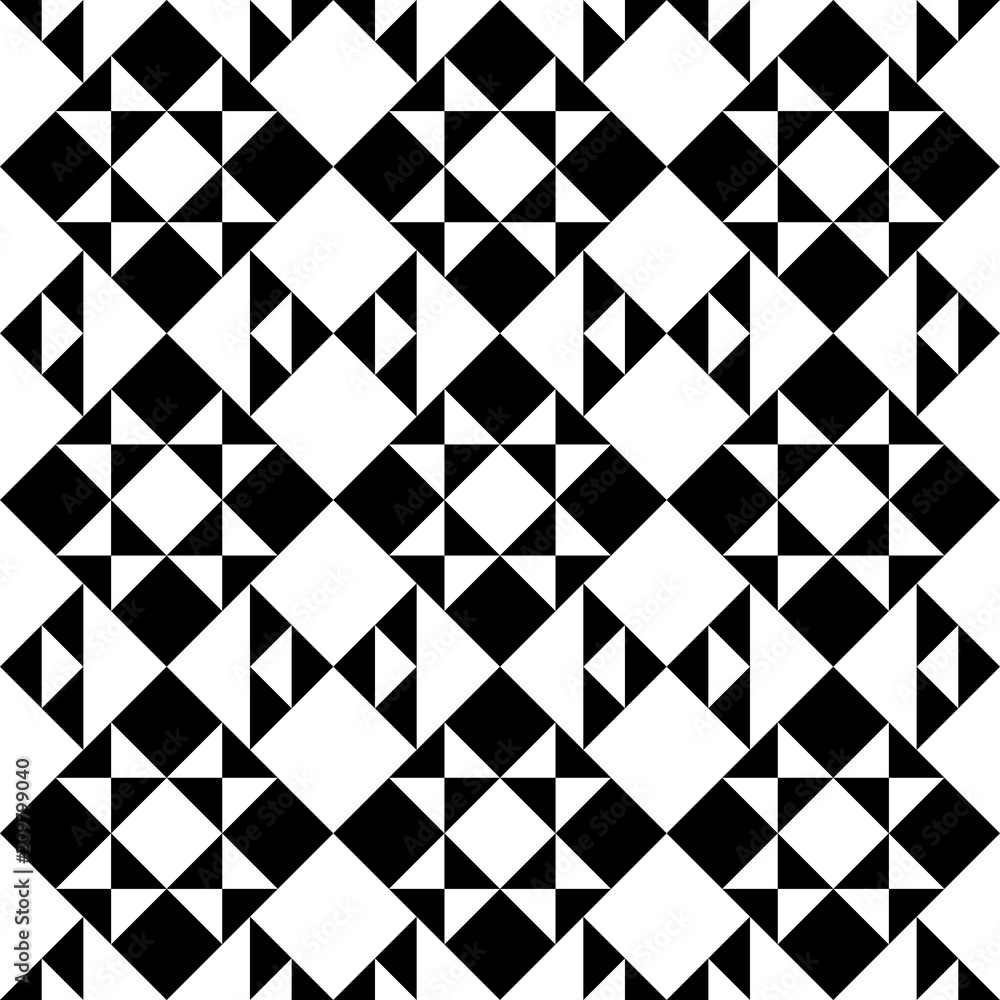 Seamless geometric pattern background