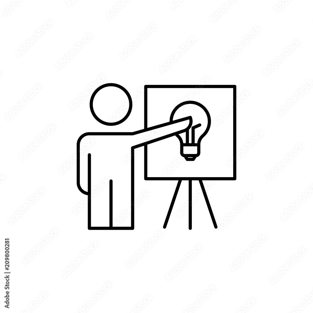 presentation of cost reduction line icon. Element of business organisation icon for mobile concept and web apps. Thin line presentation can be used for web and mobile presentation of cost reduction line icon. Element of business organisation icon for mobile concept and web apps. Thin line presentation can be used for web and mobile