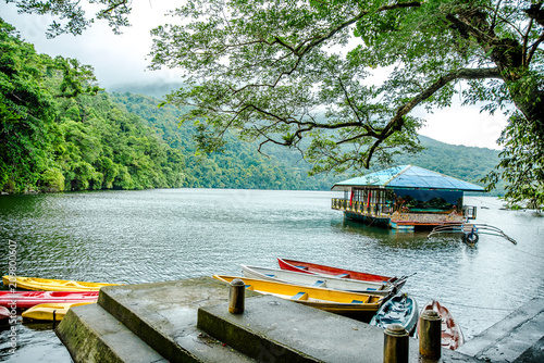 Serene Bulusan Lake at Sorsogon, Philippines photo