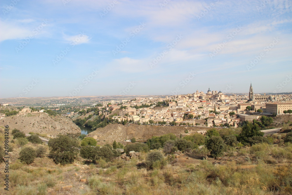 Obraz premium Spain - Granada and Toledo