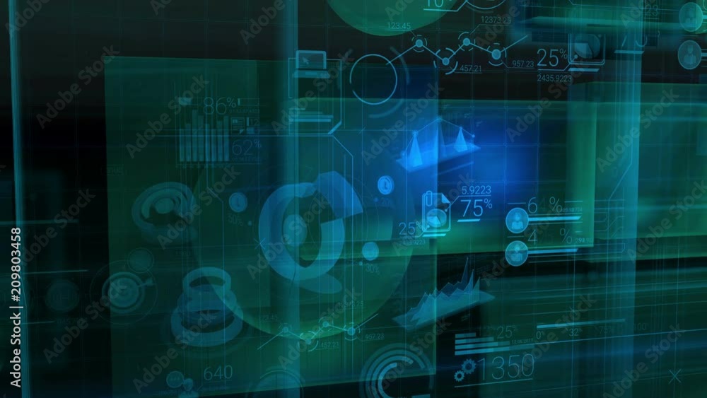 Holographic Corporate Infographics Holographic Corporate Infographics