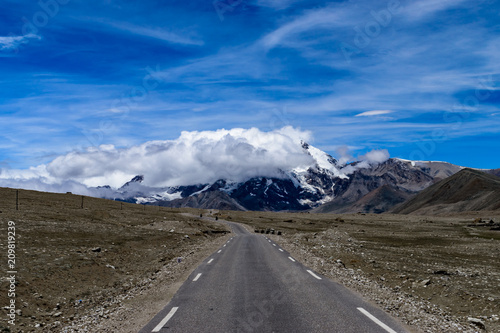 Beautiful Road Often Leads To Beautiful Destinations Like This One Leading To A Beautiful Mountain