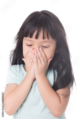 Wallpaper Mural Close-up portrait of a child off his nose Torontodigital.ca
