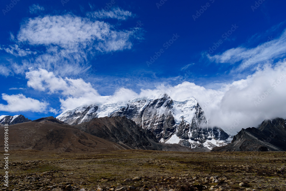 One Of The Most Beautiful Mountain Peak Of Himalaya, 17800ft
