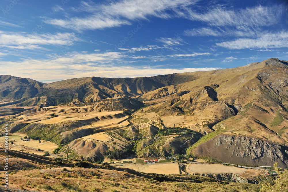 Mountain landscapes of New Zealand