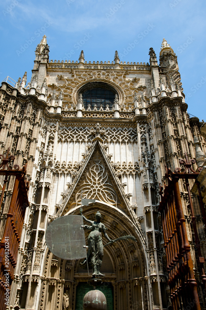 The Triumph of Faith Statue - Seville - Spain