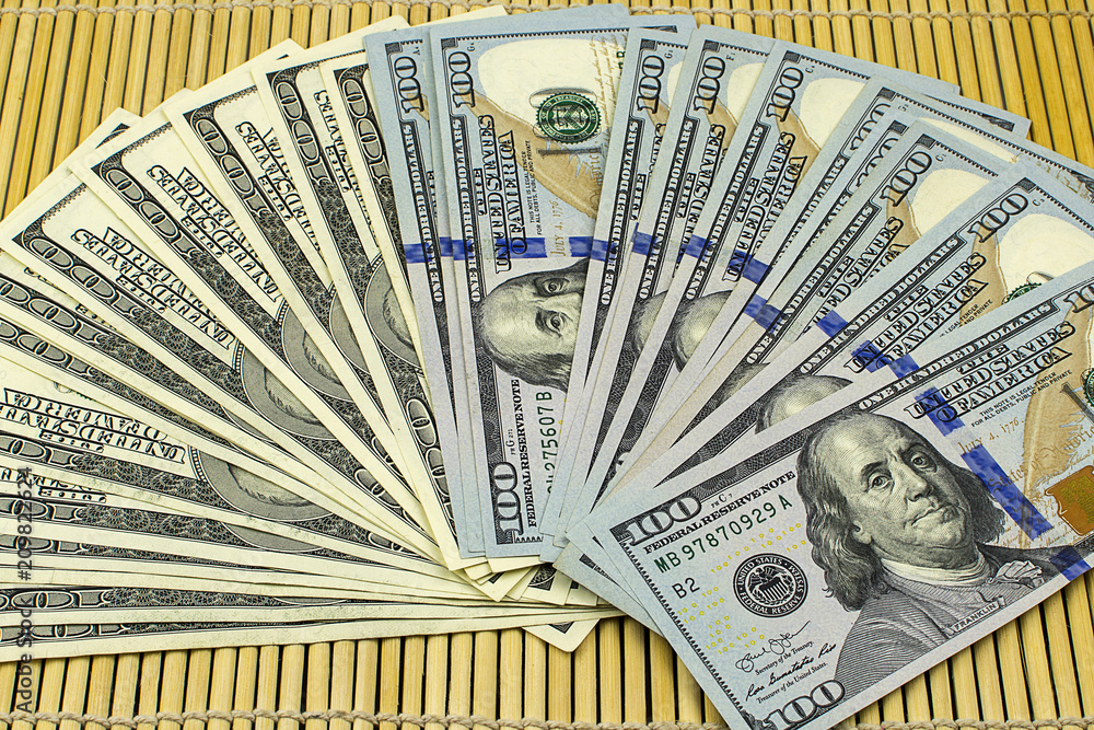 dollars, hundred, Finance, abundance, green dollars, hundred, Finance, abundance, green