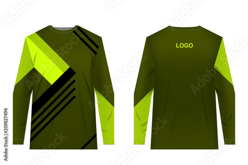 sportswear jersey template