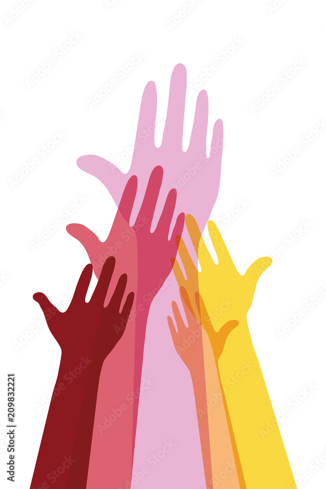 Hand Hände Zusammenhalt Hand Hände Zusammenhalt
