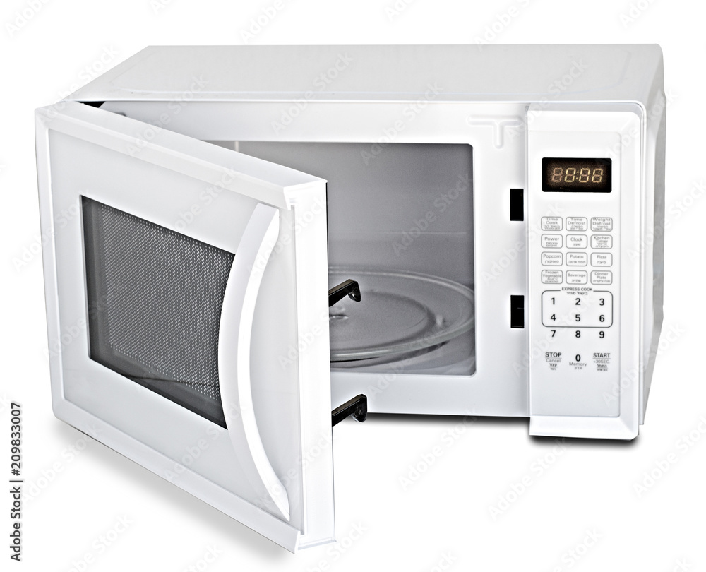 Obraz premium Close up of Microwave oven