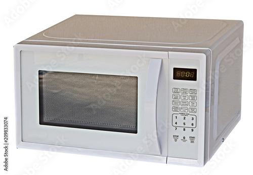 Close up of Microwave oven