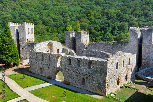 Monastery Manasija near Despotovac in Serbia photo