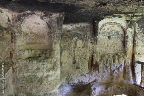 Aladzha Monastery - Orthodox Christian cave monastery complex. Bulgaria photo