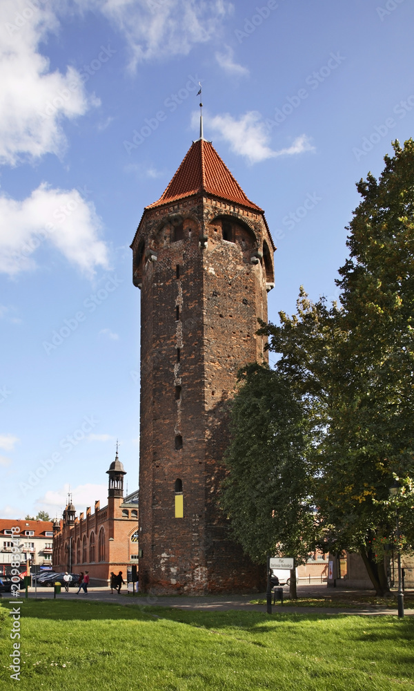 Jack Tower (Baszta Jacek) in Gdansk. Poland