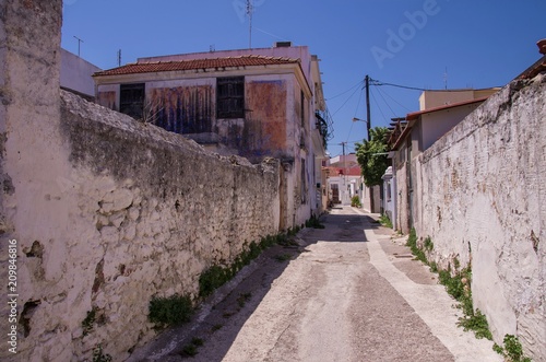 Ialyssos, Grecja - uliczki
