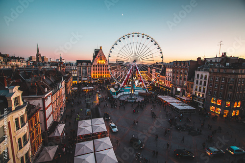Grande roue Lille grand place