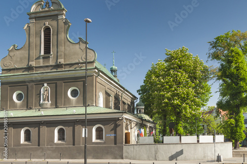 Poland, Upper Silesia, Gliwice, Holy Cross Church