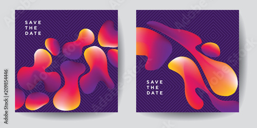 Concept fluid colors backgr...