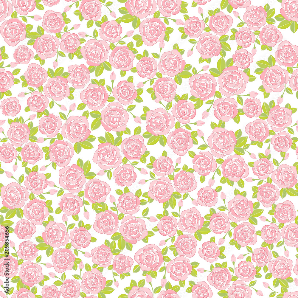 seamless abstract background with roses seamless abstract background with roses