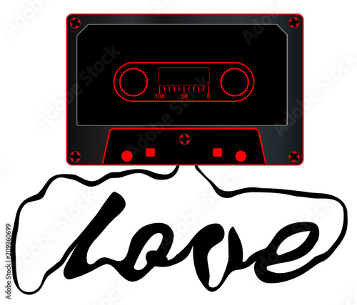 Unwound Love Audio Cassette