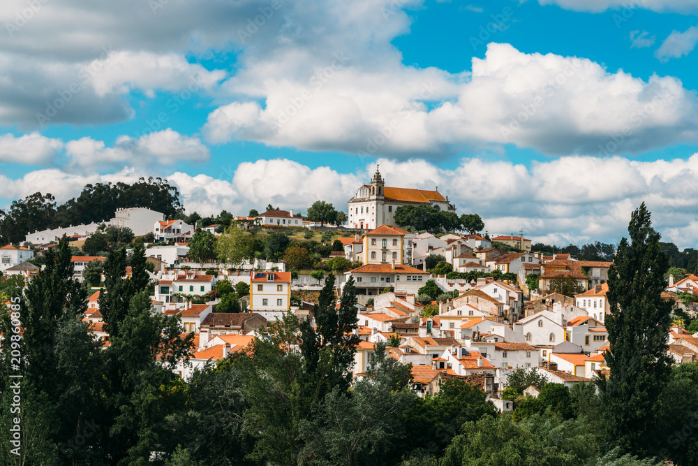 Landscape of Constancia. Santarem, Ribatejo, Portugal
