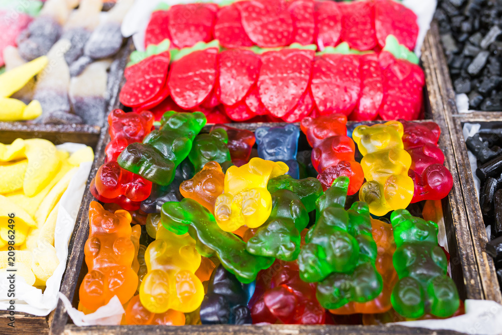 The most delicious jelly gummy bears and other candies The most delicious jelly gummy bears and other candies