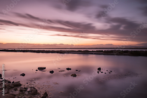 Sunset in Santa Pola  Alicante  Espa  a