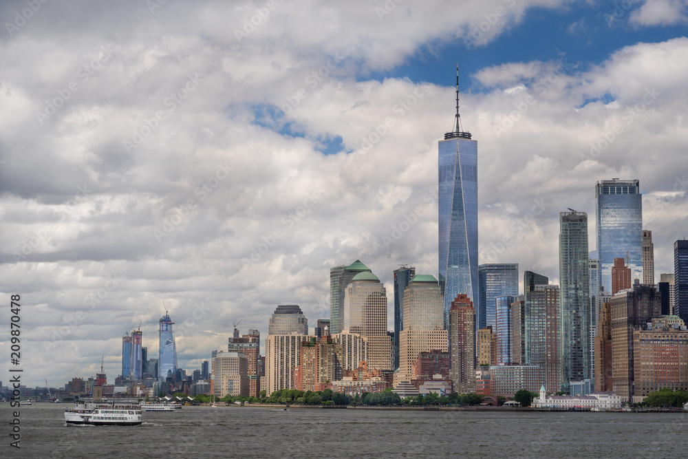 Obraz premium Manhattan and Freedom Tower