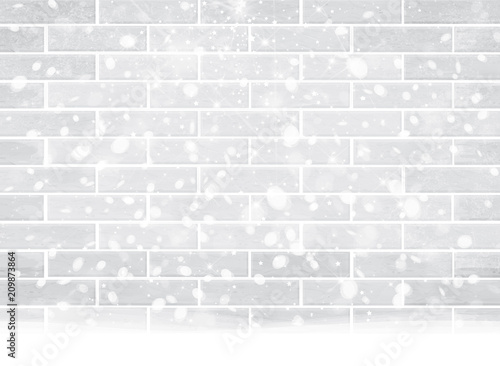 Vector   Christmas background, snowy background.