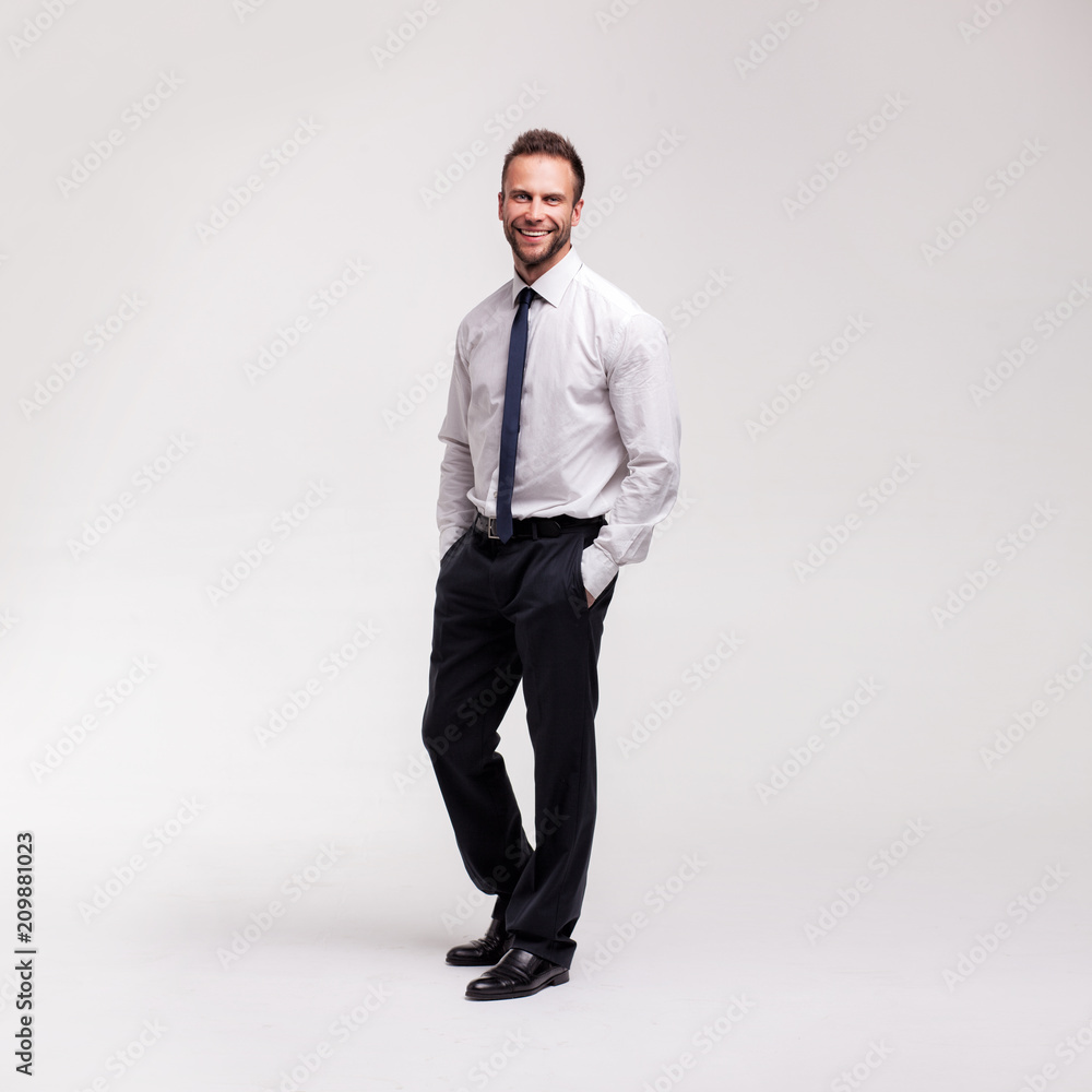 Portrait of young businessman Portrait of young businessman