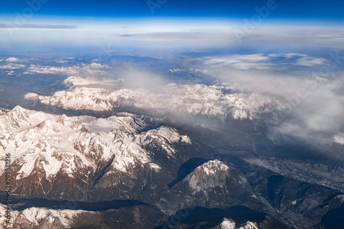 Alps from above