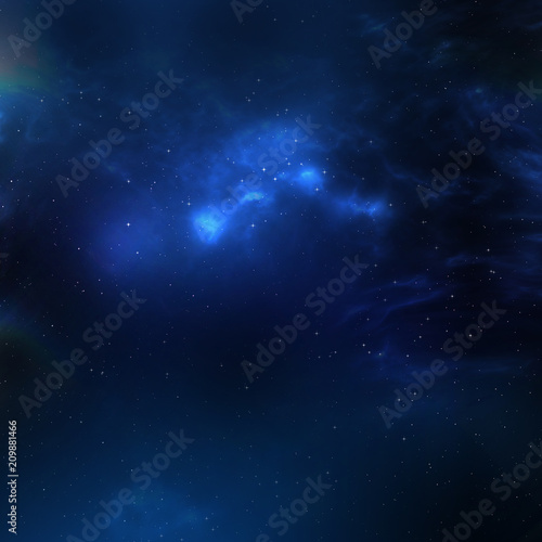 Abstract beautiful galaxy background