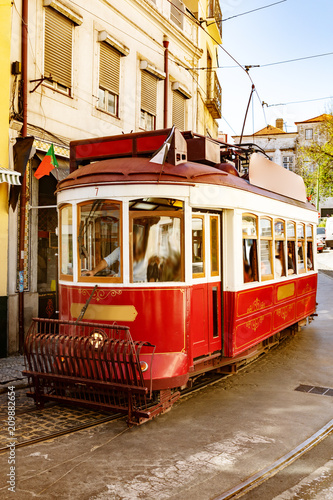 Wallpaper Mural Tram in Lisbon Torontodigital.ca