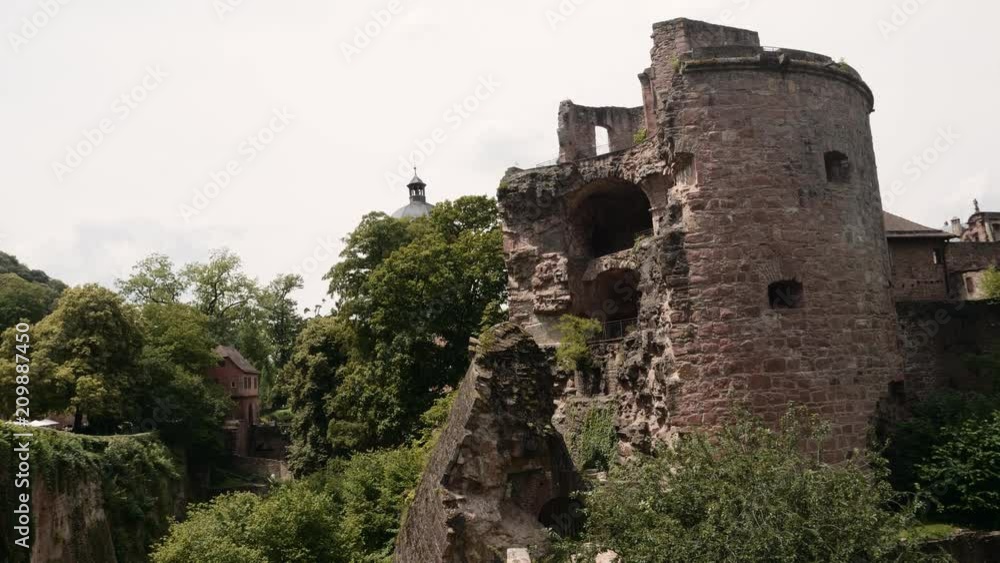 Heidelberg Castle, Ruin, Summer 2018 Heidelberg Castle, Ruin, Summer 2018