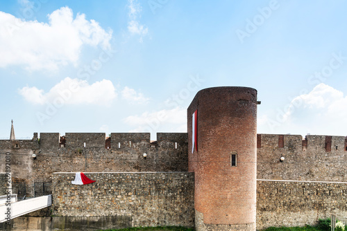 Medieval City Walls in Bratislava, Slovakia